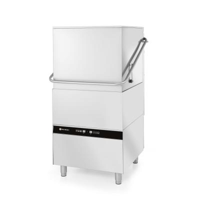 Myčka nádobí s odsavačem par - elektricky ovládaná, HENDI, Kitchen Line, 400V/8600W, 750x880x(H)1412mm | 231340